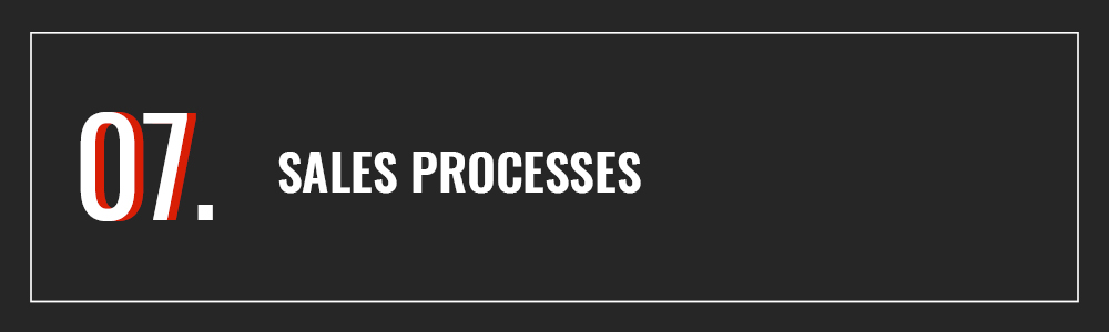 #7 sales process. sales skills.